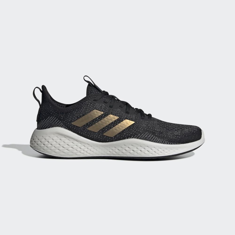 Adidas Women's Fluidflow Running Shoes Black/Gold Metal/Grey Ireland EG3675